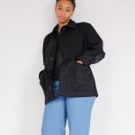 Surchemise mixte « Petite Couronne » noire